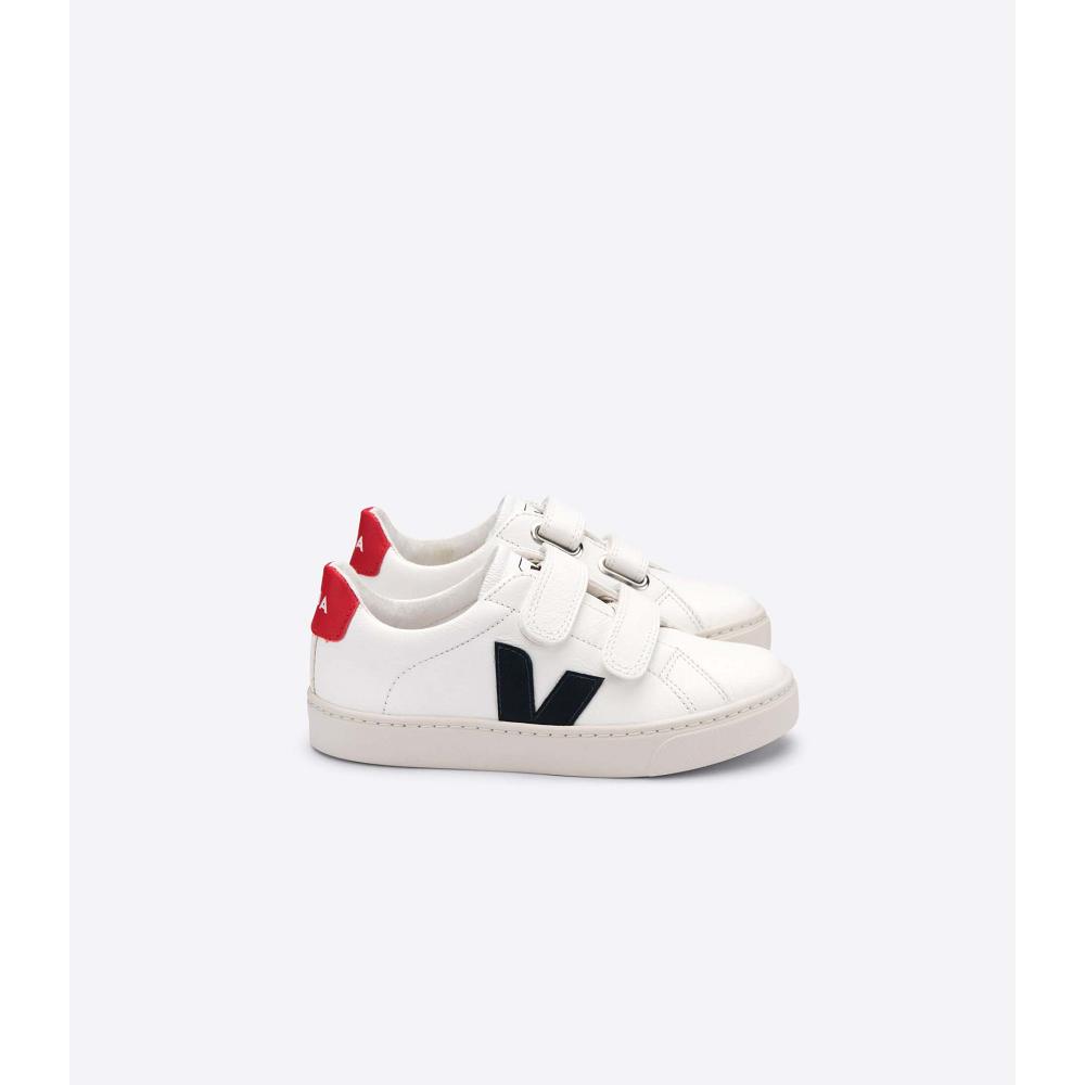 Veja ESPLAR CHROMEFREE Schoenen Kinderen White/Blue | NL 729SGL